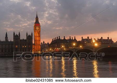 "Big Ben, Westminster Palace, Houses of Parliament at dusk, Unesco World Heritage Site, Westminster Bridge, London, England, United Kingdom, Europe" View Large Photo Image Stock Photography - "Big Ben, Westminster Palace, Houses of Parliament at dusk, Unesco World Heritage Site, Westminster Bridge, London, England, United Kingdom, Europe". Fotosearch