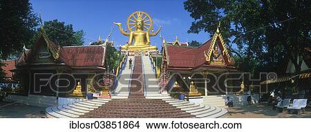 "Big Buddha Temple, Ko Samui, Thailand, Asia" View Large Photo Image Picture - "Big Buddha Temple, Ko Samui, Thailand, Asia". Fotosearch