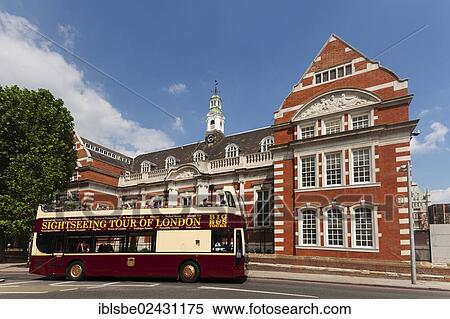 "Big Bus City Tours, sightseeing bus in front of a brick building, Queen Elizabeth Street, London, England, United Kingdom, Europe" View Large Photo Image Stock Photography - "Big Bus City Tours, sightseeing bus in front of a brick building, Queen Elizabeth Street, London, England, United Kingdom, Europe". Fotosearch