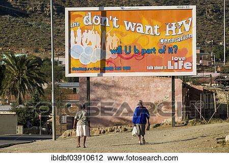 "Billboard, campaign against HIV and AIDS, Graaff-Reinet, Camdeboo, Eastern Cape, South Africa, Africa" View Large Photo Image Stock Image - "Billboard, campaign against HIV and AIDS, Graaff-Reinet, Camdeboo, Eastern Cape, South Africa, Africa". Fotosearch