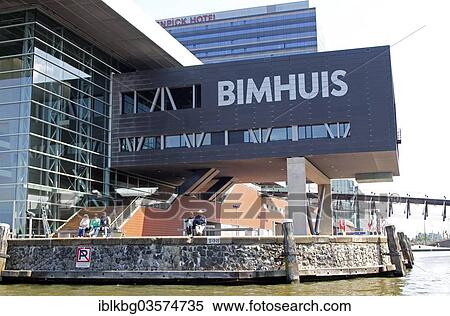 "Bimhuis Concert Hall in the harbor, Amsterdam, province of North Holland, The Netherlands, Europe" View Large Photo Image Stock Photography - "Bimhuis Concert Hall in the harbor, Amsterdam, province of North Holland, The Netherlands, Europe". Fotosearch