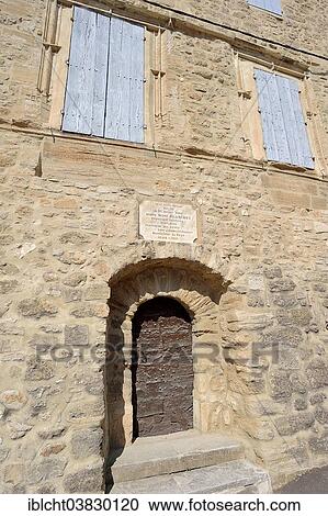 "Birthplace of Joseph Desire Blanchet, born 1844, Mazan, Vaucluse, Provence-Alpes-Cote d'Azur, Southern France, France, Europe" View Large Photo Image Stock Image - "Birthplace of Joseph Desire Blanchet, born 1844, Mazan, Vaucluse, Provence-Alpes-Cote d'Azur, Southern France, France, Europe". Fotosearch