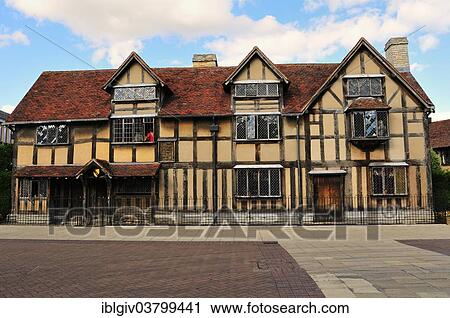 "Birthplace of William Shakespeare, Stratford-upon-Avon, Warwickshire, England, United Kingdom, Europe" View Large Photo Image Stock Image - "Birthplace of William Shakespeare, Stratford-upon-Avon, Warwickshire, England, United Kingdom, Europe". Fotosearch