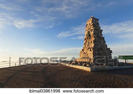 Stock Photo - "Bismarck Monument, Feldberg Mountain, Black Forest, Baden-Wurttemberg, Germany, Europe". Fotosearch