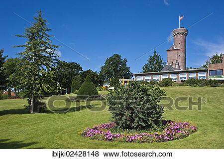 "Bismarck Tower on Vogelsberg hill with the Ostseeblick Hotel, Luetjenburg, Schleswig-Holstein, Germany, Europe" View Large Photo Image Stock Photo - "Bismarck Tower on Vogelsberg hill with the Ostseeblick Hotel, Luetjenburg, Schleswig-Holstein, Germany, Europe". Fotosearch