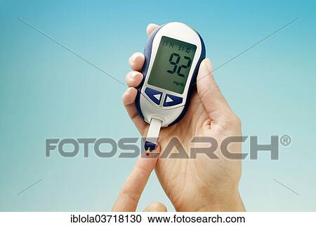 "Blood glucose test device for diabetics, Germany, Europe" View Large Photo Image Stock Image - "Blood glucose test device for diabetics, Germany, Europe". Fotosearch