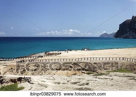 Stock Photography - "Blowhole at the beach of Al Mughsail, Salalah, Dhofar region, Sultanate of Oman, Arabian Peninsula". Fotosearch