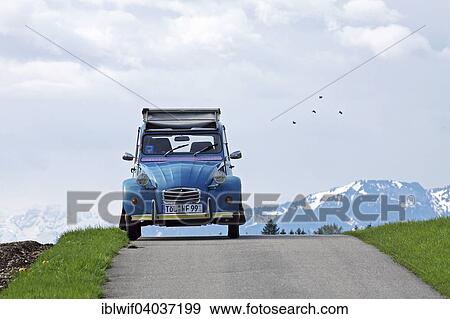 "Blue Citroen 2CV, Upper Bavaria, Bavaria, Germany, Europe" View Large Photo Image Stock Photo - "Blue Citroen 2CV, Upper Bavaria, Bavaria, Germany, Europe". Fotosearch