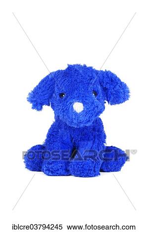"Blue dog, plush toy" View Large Photo Image Stock Photography - "Blue dog, plush toy". Fotosearch