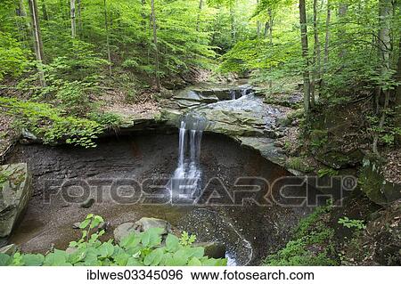 "Blue Hen Falls, Cuyahoga Valley National Park, Ohio, United States, North America" View Large Photo Image Stock Photograph - "Blue Hen Falls, Cuyahoga Valley National Park, Ohio, United States, North America". Fotosearch