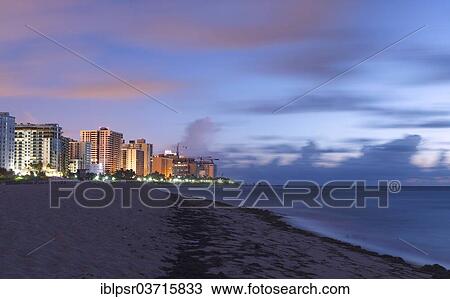 "Blue hour at the beach in Miami Beach, Miami Beach, Miami-Dade County, Florida, United States, North America" View Large Photo Image Stock Image - "Blue hour at the beach in Miami Beach, Miami Beach, Miami-Dade County, Florida, United States, North America". Fotosearch