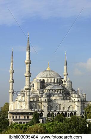 "Blue Mosque and Sultan Ahmed Mosque, Sultanahmet Camii, UNESCO World Cultural Heritage Site, Istanbul, European side, Istanbul Province, Turkey, European side, Europe" View Large Photo Image Picture - "Blue Mosque and Sultan Ahmed Mosque, Sultanahmet Camii, UNESCO World Cultural Heritage Site, Istanbul, European side, Istanbul Province, Turkey, European side, Europe". Fotosearch