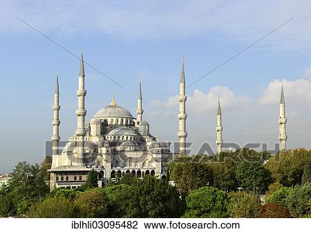"Blue Mosque and Sultan Ahmed Mosque, Sultanahmet Camii, UNESCO World Cultural Heritage Site, Istanbul, European side, Istanbul Province, Turkey, European side, Europe" View Large Photo Image Stock Image - "Blue Mosque and Sultan Ahmed Mosque, Sultanahmet Camii, UNESCO World Cultural Heritage Site, Istanbul, European side, Istanbul Province, Turkey, European side, Europe". Fotosearch