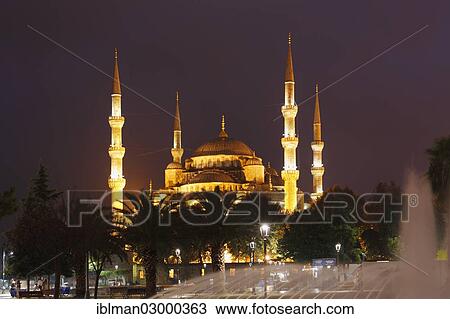 "Blue Mosque or Sultan Ahmed Mosque, Sultanahmet Park, Istanbul, European side, Istanbul Province, Turkey, European side, Europe" View Large Photo Image Stock Image - "Blue Mosque or Sultan Ahmed Mosque, Sultanahmet Park, Istanbul, European side, Istanbul Province, Turkey, European side, Europe". Fotosearch
