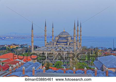 "Blue Mosque, Sultan Ahmed Mosque, Sultanahmet Camii, Sultanahmet, Istanbul, European side, Turkey, Asia" View Large Photo Image Stock Image - "Blue Mosque, Sultan Ahmed Mosque, Sultanahmet Camii, Sultanahmet, Istanbul, European side, Turkey, Asia". Fotosearch