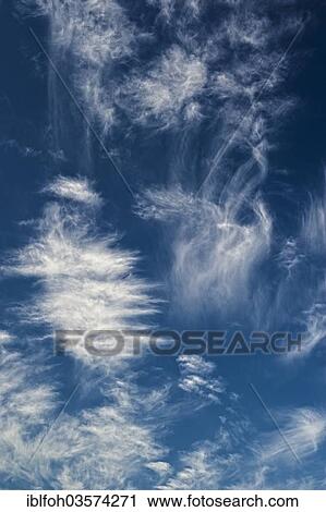 "Blue sky with cirrus clouds, Versmold, North Rhine-Westphalia, Germany, Europe" View Large Photo Image Stock Image - "Blue sky with cirrus clouds, Versmold, North Rhine-Westphalia, Germany, Europe". Fotosearch