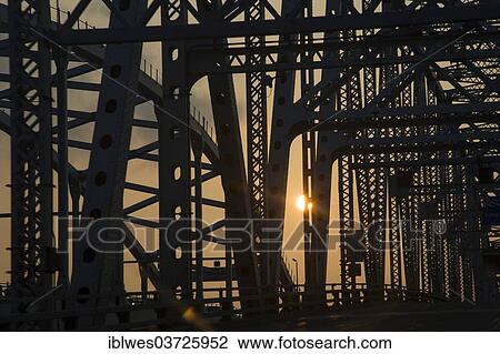 Stock Image - "Blue Water Bridge, Sarnia, Ontario Province, Canada, North America". Fotosearch