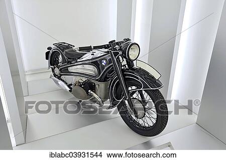 "BMW R7 prototype from 1934, the BMW Museum, Munich, Upper Bavaria, Bavaria, Germany, Europe" View Large Photo Image Picture - "BMW R7 prototype from 1934, the BMW Museum, Munich, Upper Bavaria, Bavaria, Germany, Europe". Fotosearch