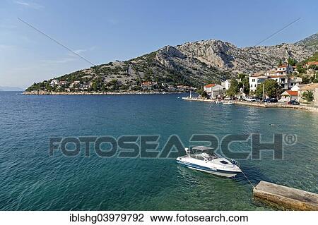 Stock Image - "Boat, Donja Klada, Kvarner Gulf, Croatia, Europe". Fotosearch