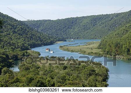 "Boat excursion from Skradin to Krka National Park, Dalmatia, Croatia, Europe" View Large Photo Image Stock Image - "Boat excursion from Skradin to Krka National Park, Dalmatia, Croatia, Europe". Fotosearch
