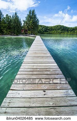 "Boat pier, Carp Island, Rock Islands, Palau, Micronesia, Oceania" View Large Photo Image Stock Photography - "Boat pier, Carp Island, Rock Islands, Palau, Micronesia, Oceania". Fotosearch