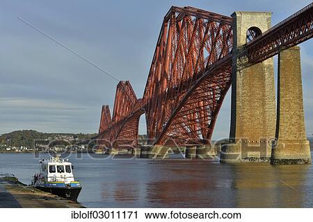 "Boat wharf at Forth Bridge, railway bridge over the Firth of Forth, Queensferry, City of Edinburgh, Queensferry, Edinburgh, Scotland, United Kingdom, Europe" View Large Photo Image Stock Image - "Boat wharf at Forth Bridge, railway bridge over the Firth of Forth, Queensferry, City of Edinburgh, Queensferry, Edinburgh, Scotland, United Kingdom, Europe". Fotosearch