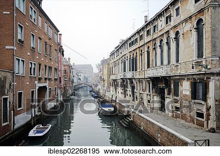 "Boats, bridge, houses along a canal, Rio Santa Caterina, Fondamenta Zen, Cannaregio, Venice, Venezia, Veneto, Italy, Europe" View Large Photo Image Stock Photography - "Boats, bridge, houses along a canal, Rio Santa Caterina, Fondamenta Zen, Cannaregio, Venice, Venezia, Veneto, Italy, Europe". Fotosearch