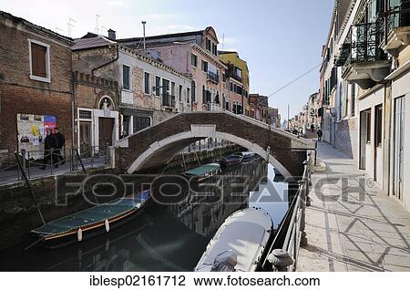 "Boats in Rio de Sant'Ana, bridge, houses along a canal, Castello, Venice, Venezia, Veneto, Italy, Europe" View Large Photo Image Stock Image - "Boats in Rio de Sant'Ana, bridge, houses along a canal, Castello, Venice, Venezia, Veneto, Italy, Europe". Fotosearch