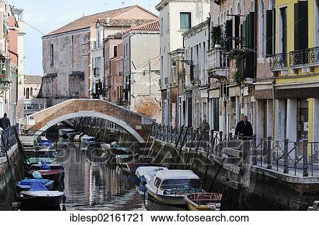 "Boats in Rio de Sant'Ana, bridge, houses along a canal, Castello, Venice, Venezia, Veneto, Italy, Europe" View Large Photo Image Stock Image - "Boats in Rio de Sant'Ana, bridge, houses along a canal, Castello, Venice, Venezia, Veneto, Italy, Europe". Fotosearch