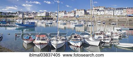 "Boats in the port of Douarnenez, Departement Finistere, Brittany, France, Europe" View Large Photo Image Stock Photography - "Boats in the port of Douarnenez, Departement Finistere, Brittany, France, Europe". Fotosearch