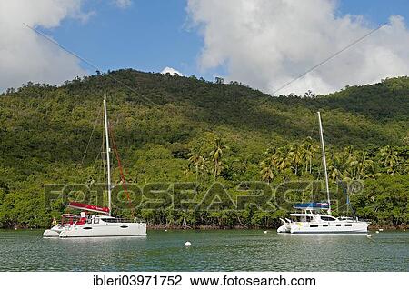"Boats off Marigot Bay, Castries, Saint Lucia, North America" View Large Photo Image Stock Image - "Boats off Marigot Bay, Castries, Saint Lucia, North America". Fotosearch