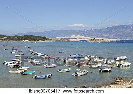 "Boats on a beach, Lopar, Rab, Primorje-Gorski Kotar, Croatia, Europe" View Large Photo Image Stock Photo - "Boats on a beach, Lopar, Rab, Primorje-Gorski Kotar, Croatia, Europe". Fotosearch