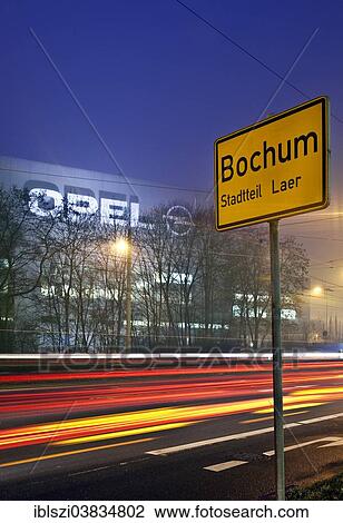 "Bochum town sign, Opel plant, Bochum, Ruhr Area, North Rhine-Westphalia, Germany, Europe" View Large Photo Image Stock Image - "Bochum town sign, Opel plant, Bochum, Ruhr Area, North Rhine-Westphalia, Germany, Europe". Fotosearch