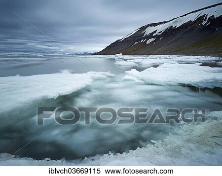"Bockfjord with pack ice, Spitsbergen Island, Svalbard Archipelago, Svalbard and Jan Mayen, Norway, Europe" View Large Photo Image Stock Photography - "Bockfjord with pack ice, Spitsbergen Island, Svalbard Archipelago, Svalbard and Jan Mayen, Norway, Europe". Fotosearch