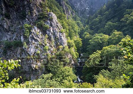 Stock Image - "Bode Gorge, Harz National Park, Thale, Saxony-Anhalt, Germany, Europe". Fotosearch