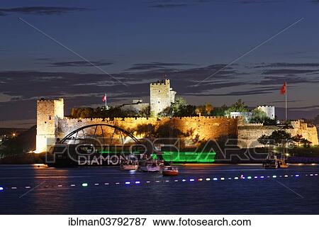 "Bodrum Castle, Bodrum, Mugla Province, Aegean Region, Turkey, Asia" View Large Photo Image Stock Photo - "Bodrum Castle, Bodrum, Mugla Province, Aegean Region, Turkey, Asia". Fotosearch