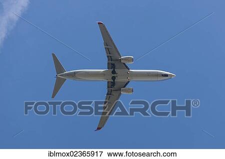 "Boeing 737 from below, Hesse, Germany, Europe" View Large Photo Image Stock Photo - "Boeing 737 from below, Hesse, Germany, Europe". Fotosearch