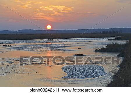 "Bog, sunrise, Tinner Dose, Emsland, Lower Saxony, Germany, Europe" View Large Photo Image Stock Image - "Bog, sunrise, Tinner Dose, Emsland, Lower Saxony, Germany, Europe". Fotosearch