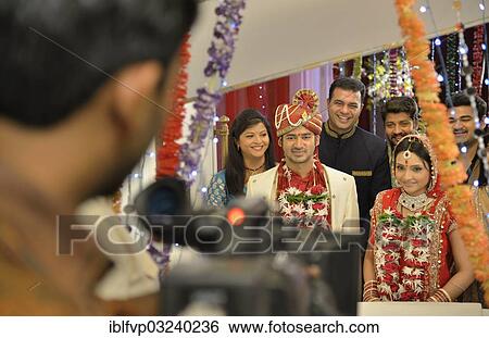 Stock Photograph - "Bollywood actors while shooting the series """"My Daughter"""" in the SJ film studios, Mumbai, Maharashtra, India, Asia". Fotosearch