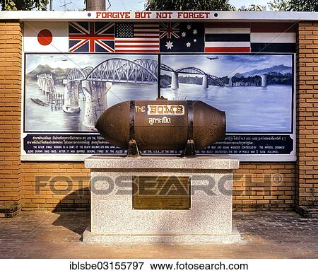 "Bomb at the bridge on the River Kwai, River Kwai Museum, Kanchanaburi, Kanchanaburi province, Central Thailand, Thailand, Asia" View Large Photo Image Stock Photo - "Bomb at the bridge on the River Kwai, River Kwai Museum, Kanchanaburi, Kanchanaburi province, Central Thailand, Thailand, Asia". Fotosearch