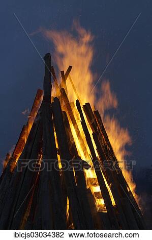"Bonfire on St Martin's day, Bergisches Land, Germany, Europe" View Large Photo Image Stock Image - "Bonfire on St Martin's day, Bergisches Land, Germany, Europe". Fotosearch