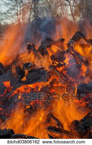 Stock Image - Bonfire. Fotosearch