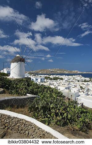 "Bonis Windmill, Mykonos Town, Mykonos, Cyclades, Greece, Europe" View Large Photo Image Stock Image - "Bonis Windmill, Mykonos Town, Mykonos, Cyclades, Greece, Europe". Fotosearch