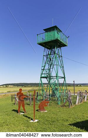 "Border watchtower, Grenzerfahrungsweg Bildein hiking trail, Southern Burgenland, Burgenland, Austria, Europe" View Large Photo Image Stock Photo - "Border watchtower, Grenzerfahrungsweg Bildein hiking trail, Southern Burgenland, Burgenland, Austria, Europe". Fotosearch