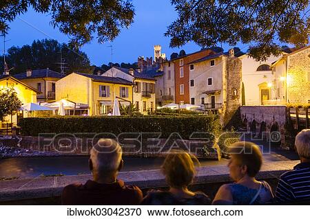"Borghetto at dusk, Borghetto, Valeggio sul Mincio, Veneto Region, Italy, Europe" View Large Photo Image Stock Image - "Borghetto at dusk, Borghetto, Valeggio sul Mincio, Veneto Region, Italy, Europe". Fotosearch