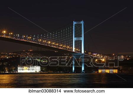 "Bosphorus Bridge with the Beylerbeyi Palace, view from Ortakoy, Bosporus, Beylerbeyi, Uskudar, Istanbul, Istanbul Province, Turkey, Asia" View Large Photo Image Picture - "Bosphorus Bridge with the Beylerbeyi Palace, view from Ortakoy, Bosporus, Beylerbeyi, Uskudar, Istanbul, Istanbul Province, Turkey, Asia". Fotosearch