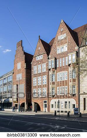 Bottcherstrasse Paula Becker Modersohn Haus Haus Atlantis And