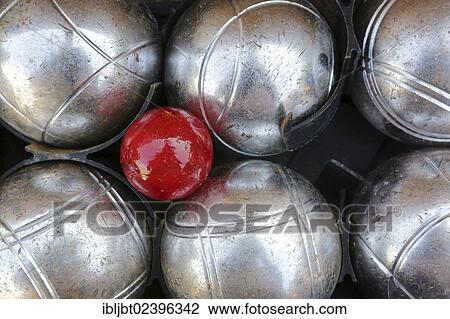 Stock Image - "Boules, balls". Fotosearch