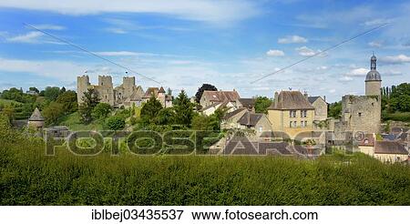 "Bourbon-l’Archambault castle and the village, Bourbon-l’Archambault, Allier department, Auvergne, France, Europe" View Large Photo Image Stock Photo - "Bourbon-l’Archambault castle and the village, Bourbon-l’Archambault, Allier department, Auvergne, France, Europe". Fotosearch