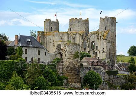 "Bourbon-l’Archambault castle, Bourbon l'Archambault, Departement Allier, Auvergne, France, Europe" View Large Photo Image Stock Photography - "Bourbon-l’Archambault castle, Bourbon l'Archambault, Departement Allier, Auvergne, France, Europe". Fotosearch